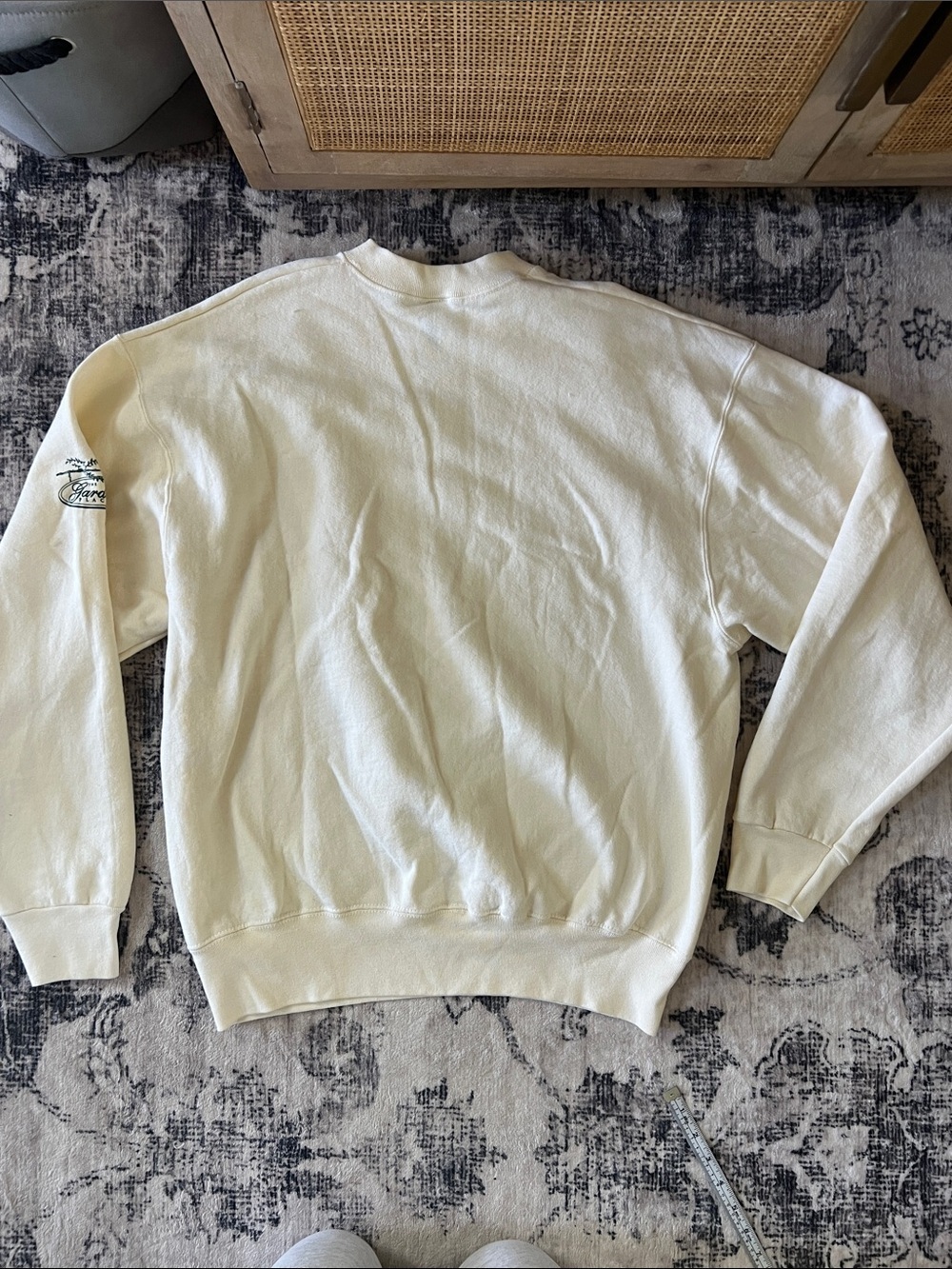The Garden Place, vintage gardening tools graphic print sweatshirt - Picture 9 of 9